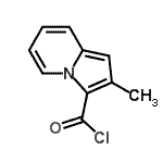 CAS#: 70601-77-3, 2-Methyl-3-indolizinecarbonyl chloride
