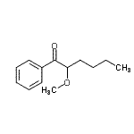 CAS#: 706784-85-2, 2-Methoxy-1-phenyl-1-hexanone