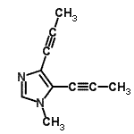 CAS#: 706785-34-4, 1-Methyl-4,5-di(1-propyn-1-yl)-1H-imidazole