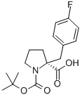 CAS#: 706806-65-7, Boc-(S)-alpha-(4-Fluorobenzyl)-Proline