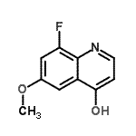 CAS#: 706809-34-9, 8-Fluoro-6-methoxy-4-quinolinol