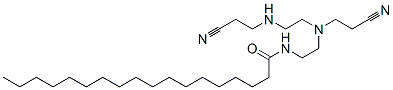 CAS#: 70682-67-6, N-[2-[(2-Cyanoethyl)[2-[(2-Cyanoethyl)Amino]Ethyl]Amino]Ethyl]Stearamide