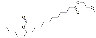 CAS#: 70703-47-8, 2-Methoxyethyl 12-(Acetoxy)Octadecanoate