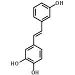 CAS#: 70709-66-9, 4-[(E)-2-(3-Hydroxyphenyl)vinyl]-1,2-benzenediol