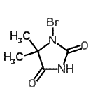 CAS#: 7072-23-3, 1-Bromo-5,5-dimethyl-2,4-imidazolidinedione