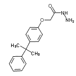 CAS#: 70757-64-1, 2-[4-(2-Phenyl-2-propanyl)phenoxy]acetohydrazide