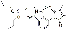 CAS#: 70767-01-0, 3-(2,5-Dihydro-3,4-Dimethyl-2,5-Dioxo-1H-Pyrrol-1-Yl)-N-[3-(Methyldipropoxysilyl)Propyl]Phthalimide