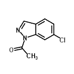 CAS#: 708-40-7, 1-(6-Chloro-1H-indazol-1-yl)ethanone