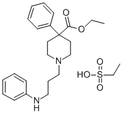 CAS 登录号：7081-52-9， 匹米诺定乙磺酸盐