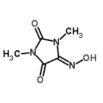 CAS#: 708259-40-9, (5Z)-5-(Hydroxyimino)-1,3-dimethyl-2,4-imidazolidinedione