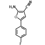 CAS 登录号：708976-50-5， 2-氨基-5-(4-氟苯基)-3-糠腈