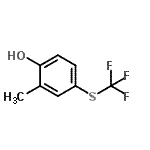 CAS#: 709-96-6, 2-Methyl-4-[(trifluoromethyl)sulfanyl]phenol