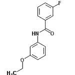 CAS 登录号：709009-53-0， N-(3-乙氧基苯基)-3-氟苯甲酰胺