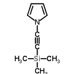 CAS#: 709016-49-9, 1-[(Trimethylsilyl)ethynyl]-1H-pyrrole