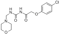 CAS#: 70920-06-8, 1-((4-Chlorophenoxy)Acetyl)-3-(Morpholinomethyl)-Urea