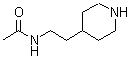 CAS#: 70922-35-9, N-[2-(4-Piperidinyl)ethyl]acetamide