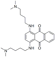 CAS 登录号:70945-52-7, 1,4-二((4-(二甲基氨基)丁基)氨基)-9,10-蒽二酮