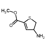CAS#: 709604-54-6, Methyl 4-amino-4,5-dihydro-2-thiophenecarboxylate