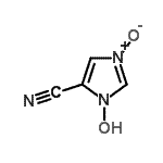 CAS#: 709636-88-4, 3-hydroxy-1-oxido-imidazol-1-ium-4-carbonitrile