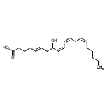 CAS#: 70968-93-3, (5E,9Z,11Z,14Z)-8-Hydroxy-5,9,11,14-icosatetraenoic acid