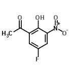 CAS#: 70978-39-1, 1-(5-Fluoro-2-hydroxy-3-nitrophenyl)ethanone