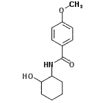 CAS 登录号：710290-26-9， N-(2-羟基环己基)-4-甲氧基苯甲酰胺