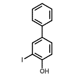 CAS#: 71031-48-6, 3-Iodo-4-biphenylol