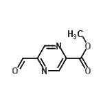 CAS#: 710322-57-9, Methyl 5-formyl-2-pyrazinecarboxylate