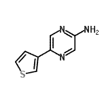 CAS#: 710323-21-0, 5-(3-Thienyl)-2-pyrazinamine