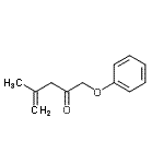 CAS#: 710328-89-5, 4-Methyl-1-phenoxy-4-penten-2-one