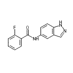 CAS#: 710329-44-5, 2-Fluoro-N-(1H-indazol-5-yl)benzamide