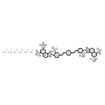 CAS#: 71033-16-4, Hexasodium 2,2'-{1,4-phenylenebis[(E)-2,1-ethenediyl(2-sulfonato-4,1-phenylene)]}bis(2H-naphtho[1,2-d][1,2,3]triazole-6,8-disulfonate)