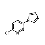 CAS#: 71037-71-3, 3-Chloro-6-(1H-imidazol-1-yl)pyridazine