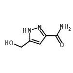 CAS#: 71083-83-5, 5-(Hydroxymethyl)-1H-pyrazole-3-carboxamide