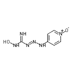 CAS#: 71084-18-9, (1E)-N-Hydroxy-3-(1-oxido-4-pyridinyl)-1-triazene-1-carboximidamide