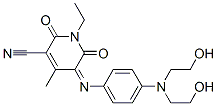 CAS#: 71093-01-1, 5-[[4-[Bis(2-Hydroxyethyl)Amino]Phenyl]Imino]-1-Ethyl-1,2,5,6-Tetrahydro-4-Methyl-2,6-Dioxonicotinonitrile
