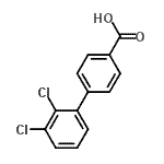 CAS#: 7111-63-9, 2',3'-Dichloro-4-biphenylcarboxylic acid