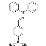 CAS 登录号：71135-02-9， 4-[(E)-(二苯基亚肼基)甲基]-N,N-二甲基苯胺