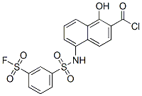 CAS#: 71173-79-0, 5-[[[3-(Fluorosulphonyl)Phenyl]Sulphonyl]Amino]-1-Hydroxynaphthalene-2-Carbonyl Chloride