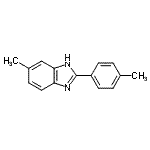CAS#: 7118-66-3, 6-Methyl-2-(4-methylphenyl)-1H-benzimidazole
