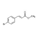 CAS#: 71205-17-9, Methyl (2E)-3-(4-bromophenyl)acrylate