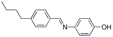 CAS 登录号：71205-39-5， 4-[[(4-丁基苯基)亚甲基]氨基]-苯酚