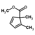 CAS#: 71215-52-6, Methyl 1,2-dimethyl-2,4-cyclopentadiene-1-carboxylate
