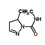 CAS#: 71233-33-5, N,5-Dimethyl-4,5-dihydro-1H-pyrazole-1-carboxamide