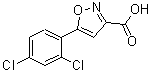 CAS 登录号：712348-40-8， 5-(2,4-二氯苯基)-1,2-恶唑-3-羧酸