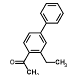 CAS#: 712349-89-8, 1-(2-ethyl-4-phenyl-phenyl)ethanone