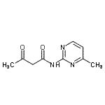 CAS#: 713-70-2, N-(4-Methyl-2-pyrimidinyl)-3-oxobutanamide