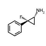 CAS#: 713074-96-5, (1R,2R)-2-Fluoro-2-phenylcyclopropanamine
