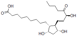 CAS 登录号：71310-81-1， 1,1-二高-8-氧代前列腺素F1alpha