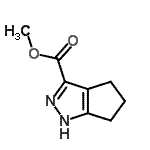 CAS#: 713125-58-7, Methyl 1,4,5,6-tetrahydrocyclopenta[c]pyrazole-3-carboxylate
